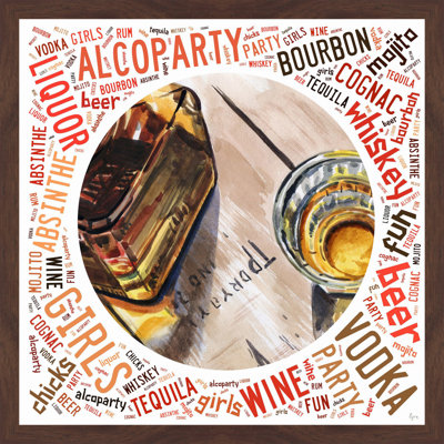 « bourbon night », reproduction d’art encadrée