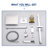 Slidea Complete Rainfall Shower System with Rough in-Valve and Slide Bar-63308437