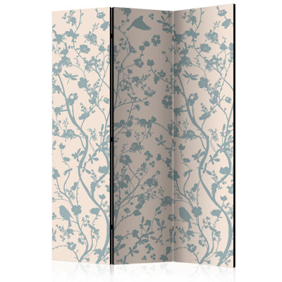 135cm W x 172cm H 3 - Panel Solid Wood Folding Room Divider