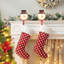 Porte-chaussette de Noël bonhomme de neige