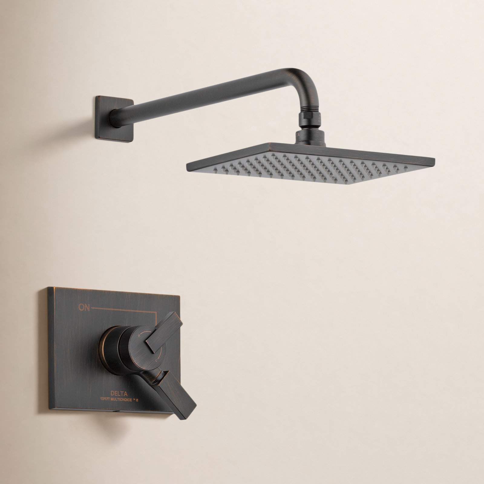 Vero 17 Series Shower Faucet, Rubbed Bronze