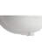 BOCCHI Parma 17.7'' Fireclay Oval Bathroom Sink with Overflow-90558941