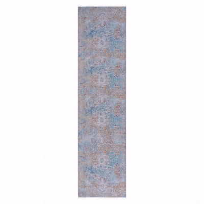 2'6" X 10' Runner Area Rug, Washable Function Rug