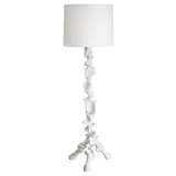 Klemm Modern Classic Resin Tripod Floor Lamp