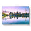 Auckland Skyline in New Zealand in Abstract - Wrapped Canvas-55314321