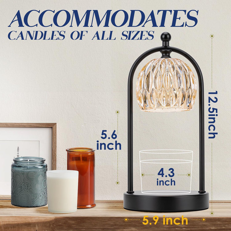 Lampe de chauffe-bougie avec minuterie
