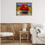  «Cowboy in Red Truck», art mural encadré par Michael Quacken-602111220-602111225