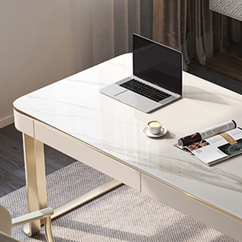 Stylish and Elegant Desk, 29.52" H x 70.86" W x 23.62" D