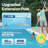 Cordless Handheld Pool Vacuum Cleaner with Telescopic & Extension Poles 9.12ft, 18.5 GPM Suction-110583930