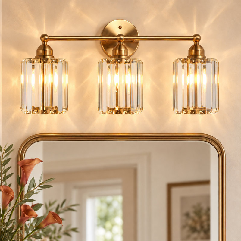 Cambridgeshire 3 - Light Dimmable Bathroom Vanity Light