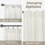 Paire de rideaux semi-transparents avec passe-tringle Janie-1509332968-1509332974