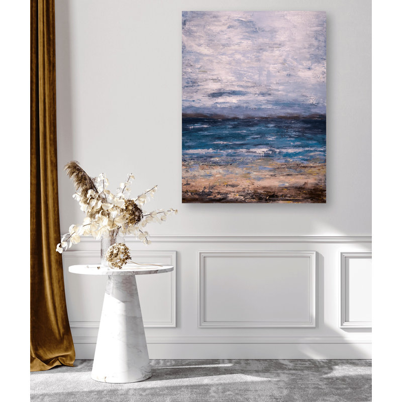 Summer Sky by John Beard - Artist Enhanced Canvas Print, 61.5" H x 41.5" W x 1.75" D, Black Framed Canvas