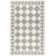Tapis géométrique touffeté à la main Wharton-1508761206