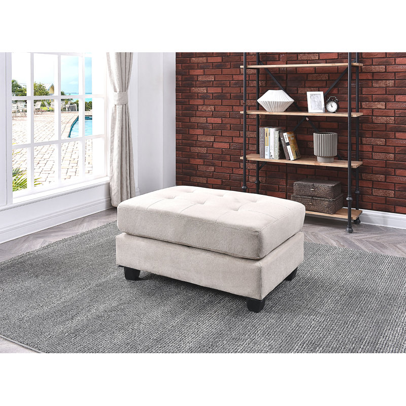 Repose-pieds rectangulaire