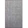 Tapis gris tissé à la main Parker