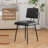 Shen Modern Upholstered Dining Chairs Set Of 4, PU Leather Kitchen Chairs With Padded Seat And Backrest, Mid-Century Modern Armless Side Chairs With Metal Legs, Accent Dining Room Chairs For Kitchen, Living Room, Apartment-125492898
