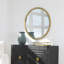 Miroir mural rond en métal Bedonia-1371337376