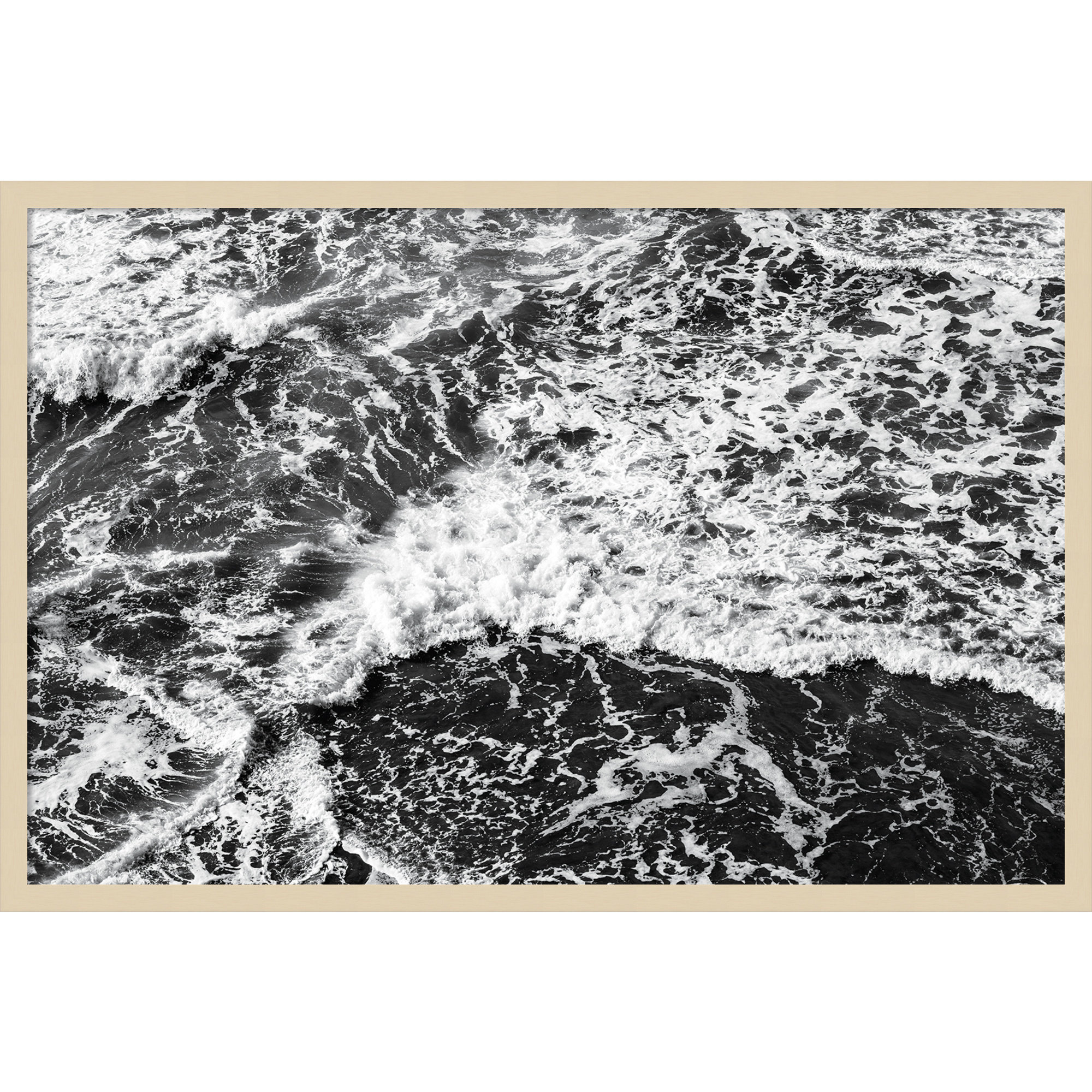 West Coast Vernon by Pete Olsen, White, 24" H x 36" W
