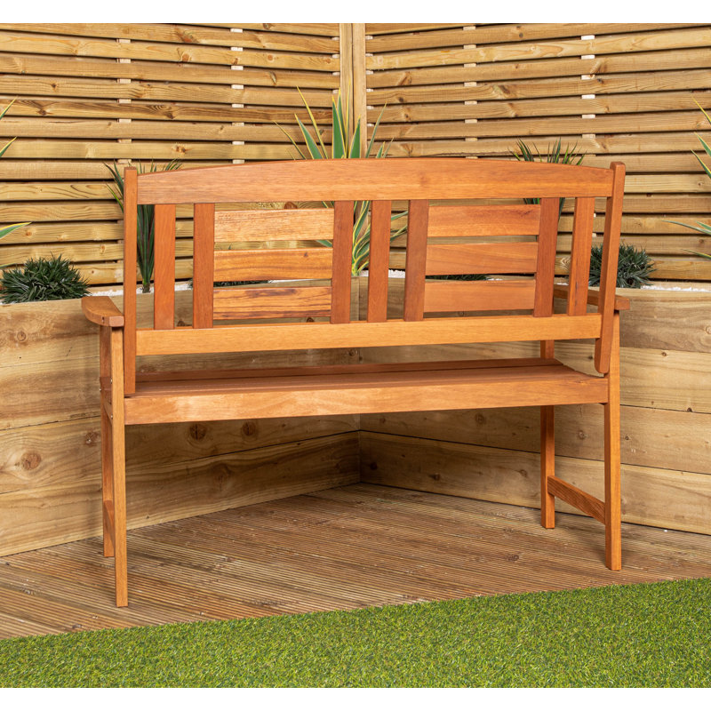 Abdulhadi Solid Wood Outdoor Bench