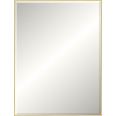 Floater 2 Solid Wood Beveled Mirror