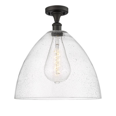 Plafonnier semi-encastré 9 po 1 lumière Amilia