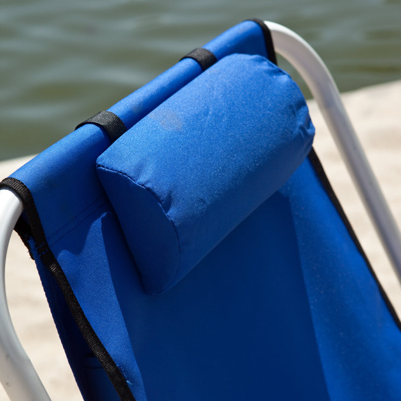 Chaise de plage Balmoral, Bleu