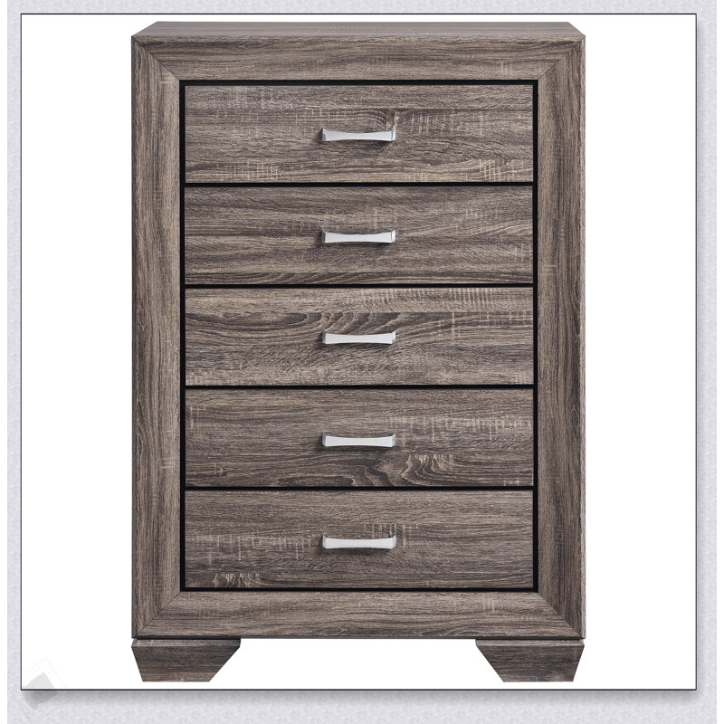 Commode de chambre 5 tiroirs Harrison