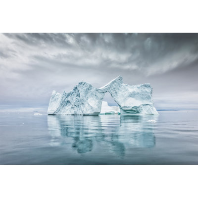 Iceberg Arch Greenland 1 Piece Wrapped Canvas Wall Art