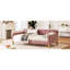 Lit de jour à 4 pieds en rose pour lit simple, mobilier de salon moderne avec lit simple rembourré moderne à 4 pieds-1765066111-1765066106