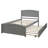 Platform Bed With Trundle-640371018