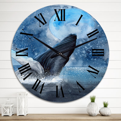 Horloge murale surdimensionnée
