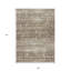 Tapis intérieur lavable abstrait 9 pi x 12 pi beige