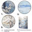 «White Winter Landscape Collage II», art mural paysage d'hiver-297725514-474689977