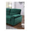 Canapé d'angle convertible réversible Kipling de 97,5 po en velours vert avec méridienne de rangement-1154991492-1154991499