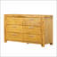 Commode 6 tiroirs 53 x 17 x 31,5 po