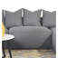 Chaise sans accoudoirs avec coussin décoratif Amherst-2120341085