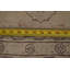 Tapis beige en laine noué à la main de conception unique 6 pi 2 po x 9 pi 6 po années 1960 Caelan