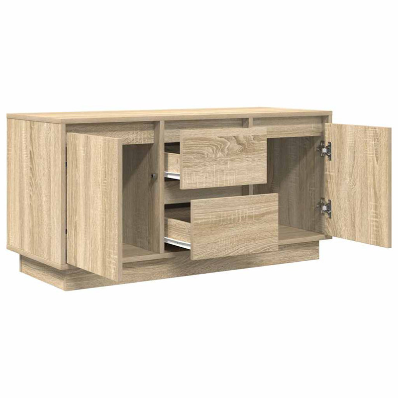 Anayelly Unfinished TV Stand for TVs up to 40", Sonoma Oak