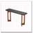 59'' Console Table Long Wood Sofa Table Behind Couch Table