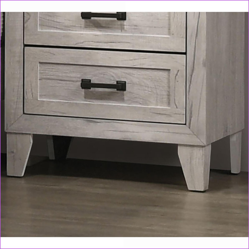 Table de chevet 2 tiroirs Contemporary