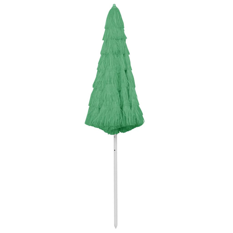 Affrica 314696 vidaXL Hawaii Beach Parasol, Green