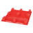 Red Plastic Nestable Skid