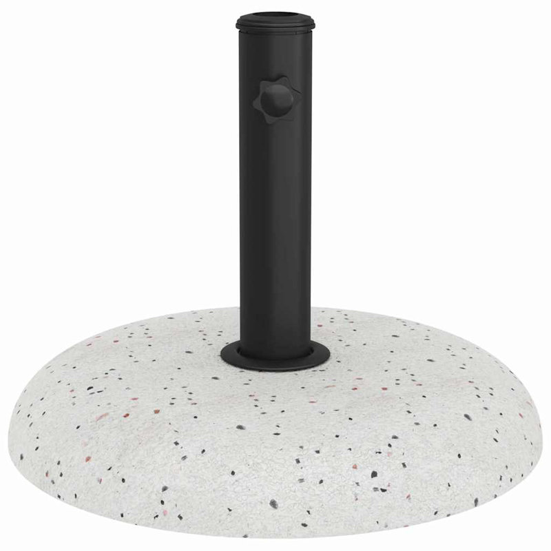 20.93kg Concrete Umbrella Base, White