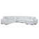 Memphis Upholstered U-Shaped Sectional