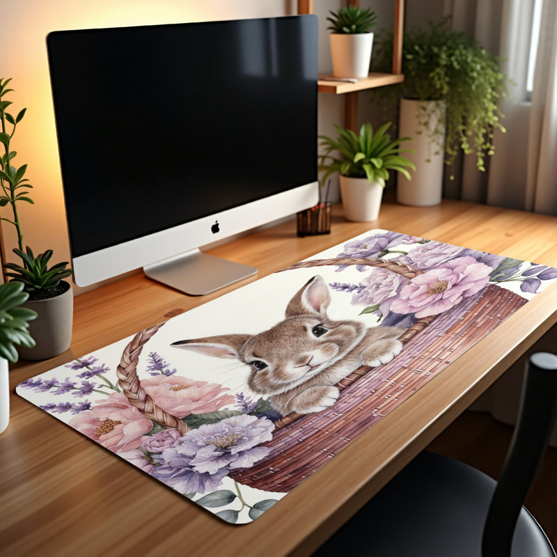 Polyester Desk Pad, 31.5x15.5