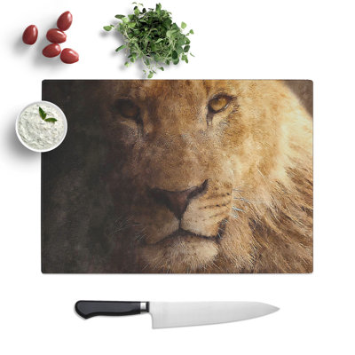 Lion Vol.3 Painting Chopping Board