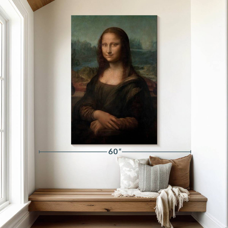 Leisha Mona Lisa, H 51 po x l 34 po