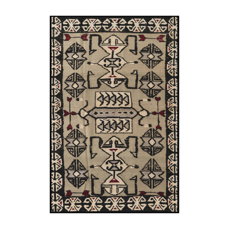 Abstract Indoor Rug, Runner 2' x 5'