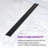 36 In. Shower Drain With 2-In-1 Tile Insert Panel Stainless Steel Linear Drain For Fast Drainage-115114660