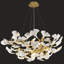 Lustre en céramique 10 lumières Ginkgo 10 lumières pour salle à manger